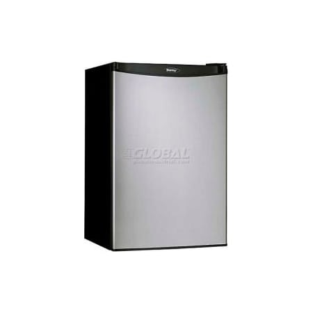 Danby Products Inc Danby Compact Refrigerator 4.4 Cu. Ft. Black/Stainless Steel DCR044B1SLM